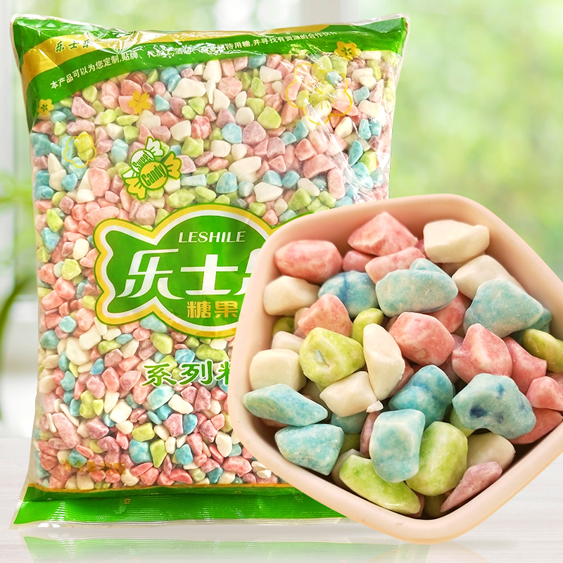 5 pounds of bulk chocolate-flavored milk-flavored stone sugar colored toffee nostalgic candy snack cake baking decoration