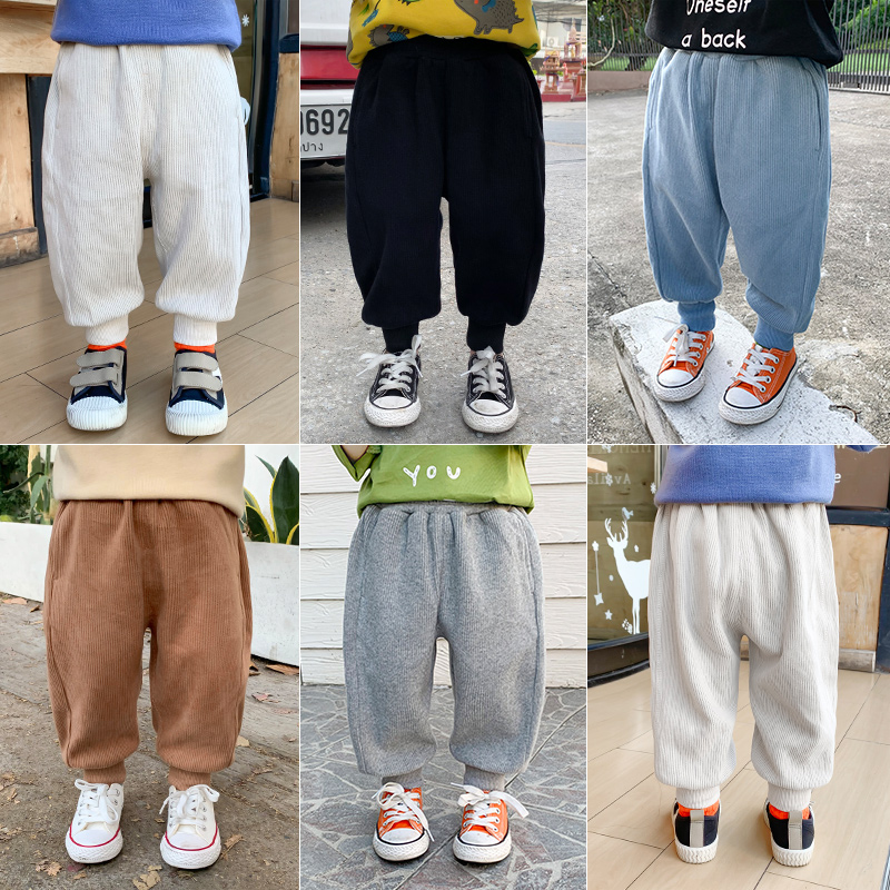 Children's pants spring and autumn thin men's casual pants autumn tide children's sports pants loose boys autumn style