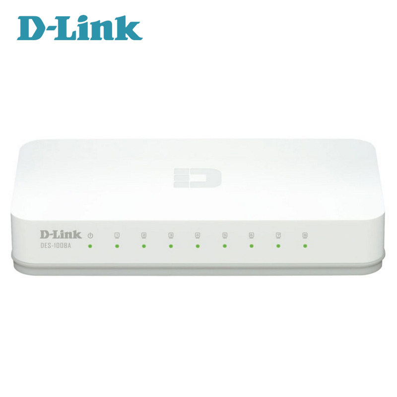 D-Link DES-1008AおよびDES-1008C-CN 8ポート100Mbpsイーサネットデスクトップスイッチ