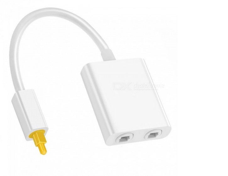 Audio Fiber Dispenser 1 Minute 2 Out of 2 Out of Audio Splitter Optical Fiber Divider Audio Distributor