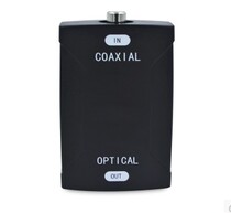 AYA-C2O coaxial to fiber converter Audio signal adapter coaxial in fiber out 192kHz