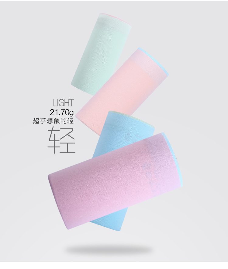 4 quần lót modal cotton nữ không có dấu vết sinh viên eo 100% cotton tóm tắt kháng khuẩn tươi thoáng khí - Giống cái quần áo lót