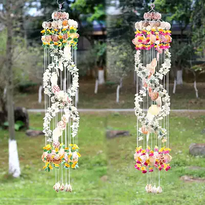 Japanese shell wind chime hanging ornaments creative girl room decoration birthday gift to send girlfriend to write greeting card