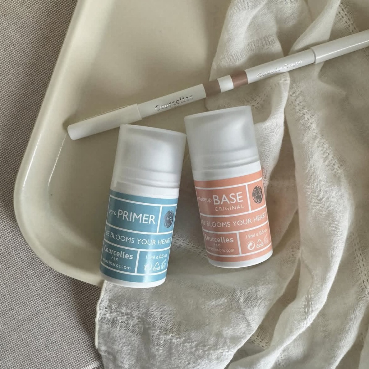 韩国courcelles沙龙专用化妆室底妆神器隔离霜妆前乳小猴子推荐评价- 淘宝网