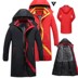 Áo khoác thể thao nam cotton dài pad trẻ em theo dõi bóng đá và phù hợp với lĩnh vực đào tạo áo phao hàng hiệu Quần áo độn bông thể thao
