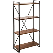 loft industrial wind american iron art retro partition shelf floor kitchen living room solid wood multilayer containing shelf