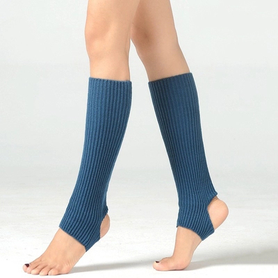 Winter modern dance Dance leg warm socks Female non-slip foot adult practice dance yoga ballet warm leg socks