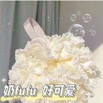 Bath ball cute girl bath bubble bath flower rub back super soft large small red book with the same style bath ball net red