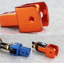 Electric motorcycle modification Accessories pedal decoration sports car shock absorber increased aluminum alloy CNC rear shock absorber heightening device