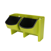 Wall-mounted flowerpot household flowerpot green rescue team Silicon calcium plate childrens shape