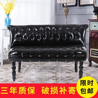 phong cách châu Âu và Mỹ tăng gấp đôi gấp ba cửa hàng chữ số quần áo sofa hiện đại nhỏ gọn căn hộ nhỏ phòng ngủ nhỏ ghế sofa - Ghế sô pha ghế sofa cao cấp