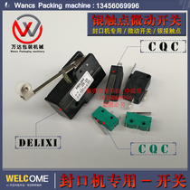  Foot plastic sealing machine switch Aluminum frame sealing machine switch Heat sealing machine Micro switch Sealing stroke switch