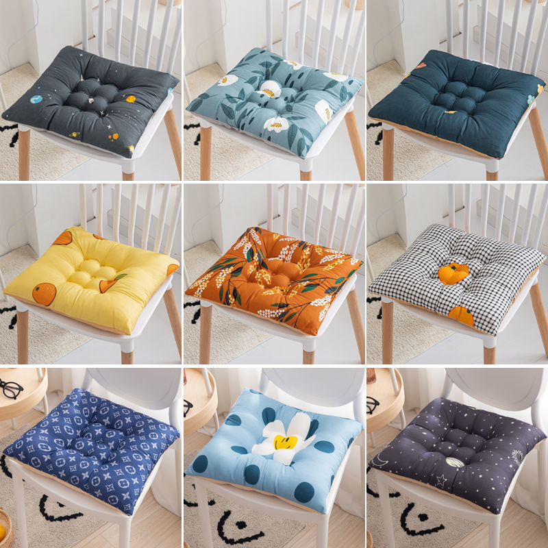 Cushion Ground Thickened Chair Cushion Office For Long Sitting Small Seat Cushion Student Dorm Bench Stool Butt Fart Cushion
