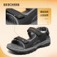 Skechers Skechers sandals ຜູ້ຊາຍ summer ຄົນຂັບລົດກິລາກາງແຈ້ງເພີ່ມຂຶ້ນ Velcro ເກີບຫາດຊາຍ sandals ຊາວປະມົງ