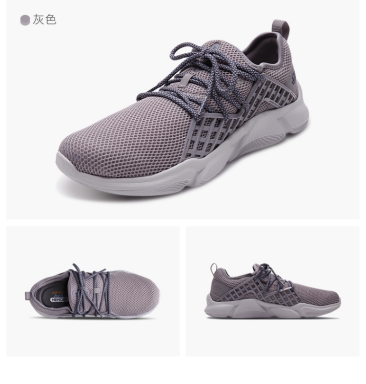 Giày nam SKECHER thời trang mới giày đế thấp thông thường Giày lười một chân 52943 giày thể dục