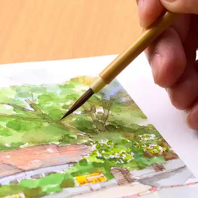 Yiliang hook line pen Watercolor extra fine wolf brush hand painting pen Line drawing set Gouache acrylic Chinese painting Gongbi Stroke pen