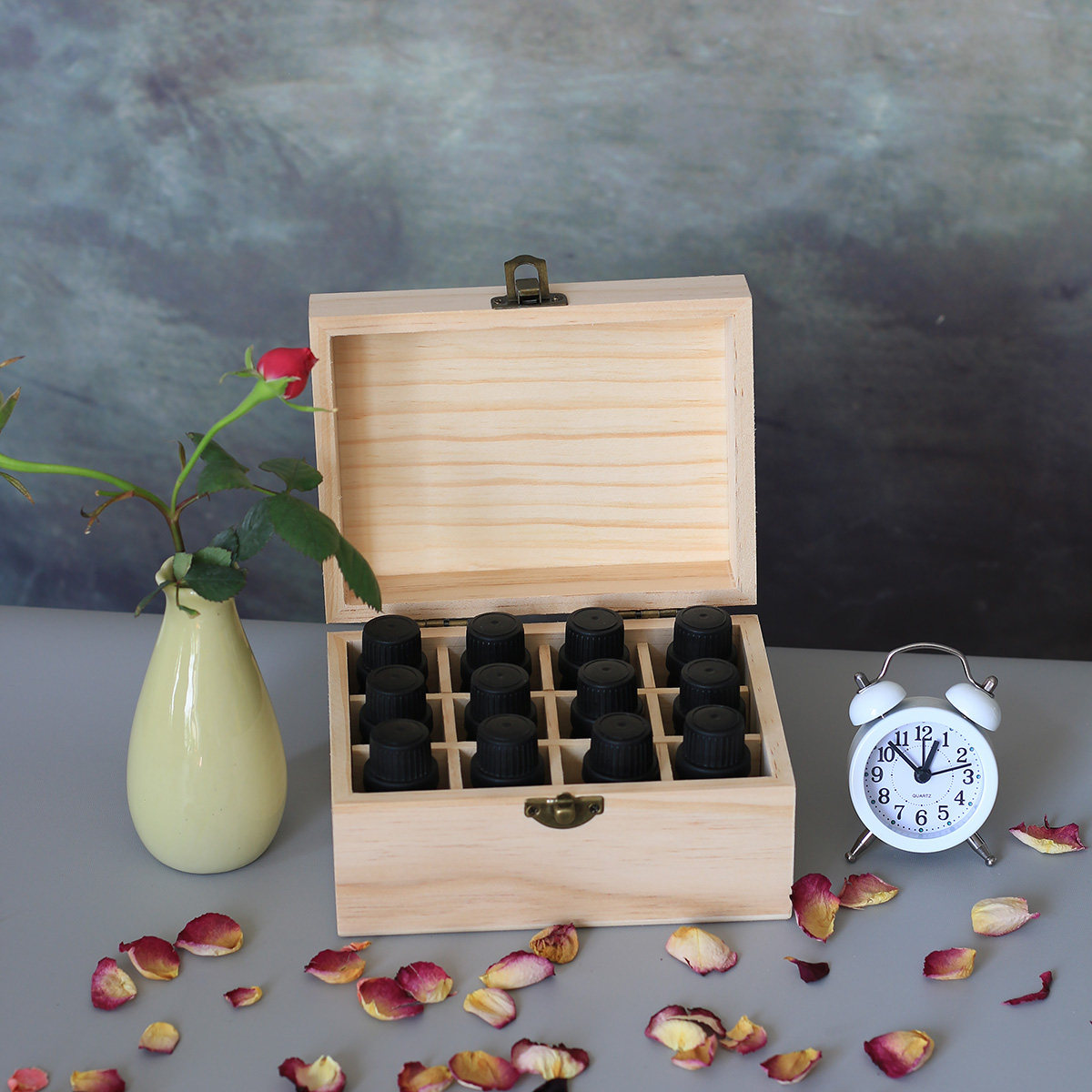 Solid wood oil tank small essential oil tank essential oil tank aroma box solid wood essential oil box