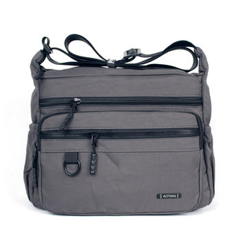 Waterproof oxford cloth large capacity horizontal commuter bag for men