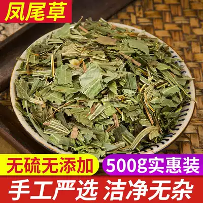 Phoenix tail grass Chinese herbal medicine fresh dry goods 500g Phoenix tail grass powder Phoenix tail seven chicken claw grass castrated chicken Phoenix tail fern