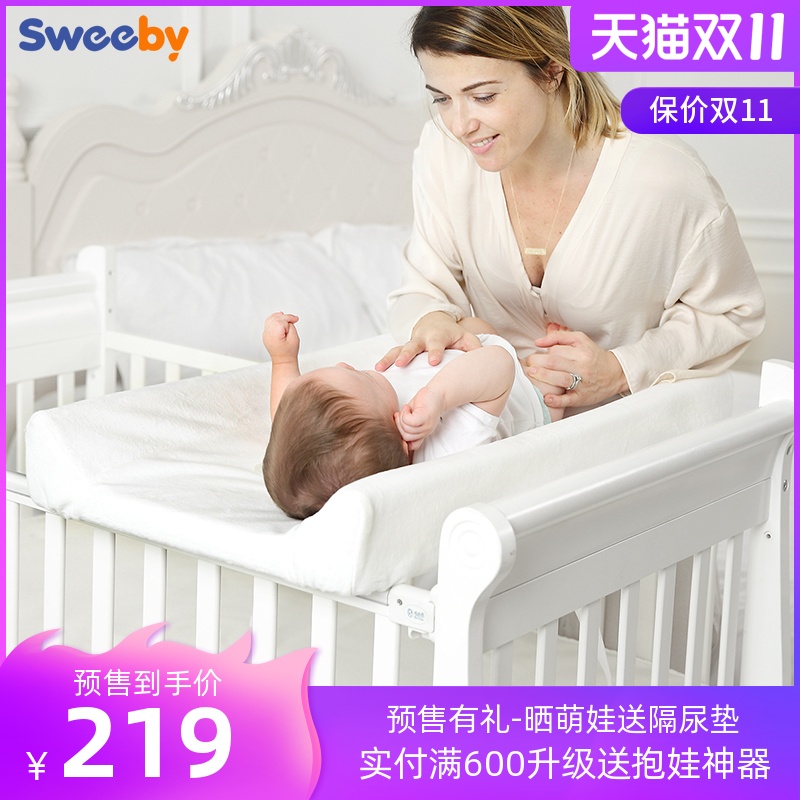 sweeby diaper table Baby Care table baby diaper changing table Newborn Crib touch table portable