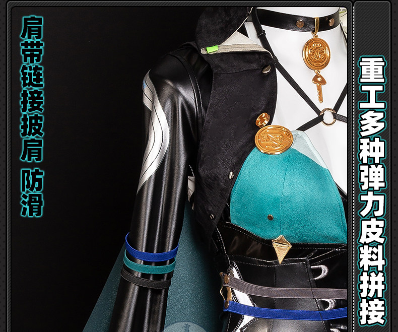 Zenless Zone Zero Lucia Cosplay Costume Game Anime Full Set Outfit