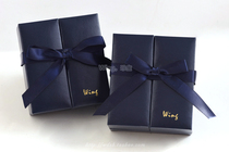 (Wing treasure) Double open jewelry box gift gifts over 6000 to send a single shot does not ship