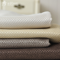 Full shading window blinds brief cotton linen linen pure color shading curtains bedroom living-room custom floating window floor curtain