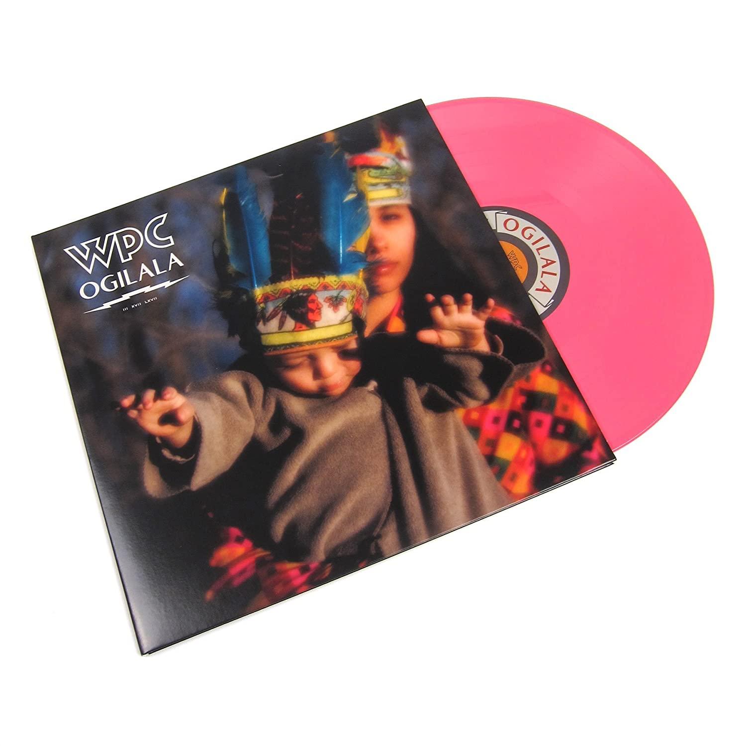 Spot WPC aka BILLY CORGAN Ogilala Pink Gum LP Black Gum Record Limited Color Glue