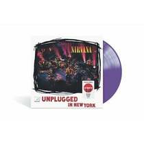 Nirvana band Nirvana MTV Unplugged New York does not plug in Purple Gum LP Black Gel