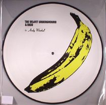 Spot Underground Velvet the Velvet Underground Nico Painted Gel Black Gum Record LP