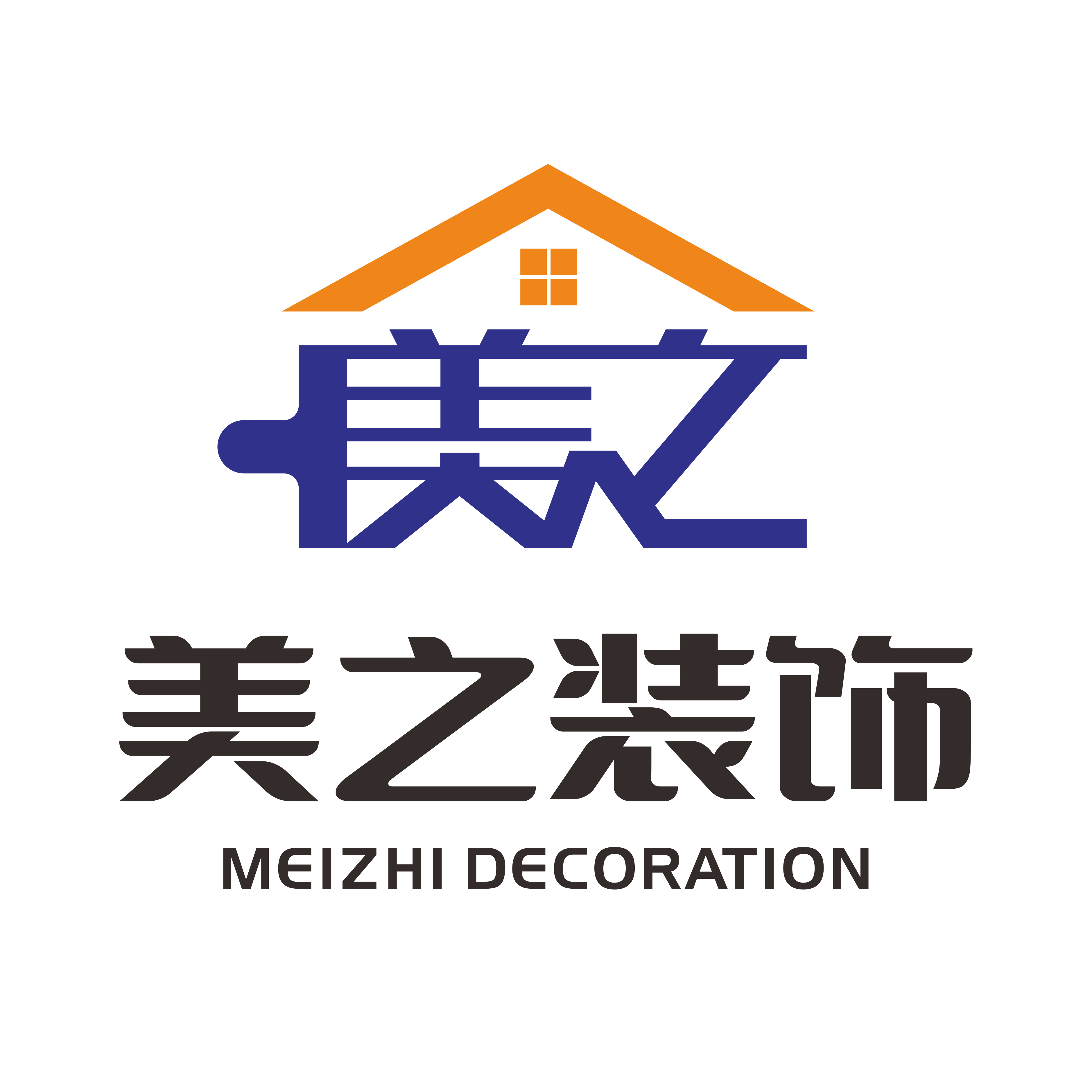 美之装饰设计的LOGO