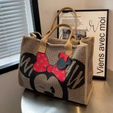 Вместительная и большая сумка через плечо, универсальный мультяшный картхолдер, сумка на одно плечо для матери и ребенка