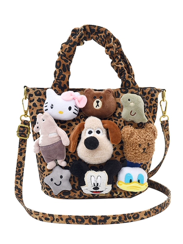 Весенний шоппер, мультяшная портативная сумка