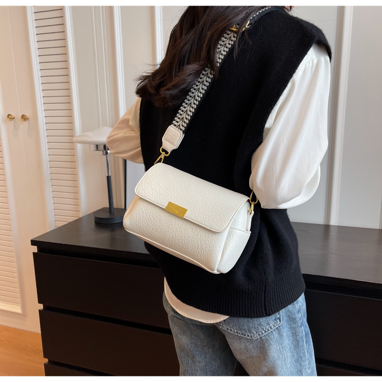 Borsa a tracolla retro testurizzata per donna borsa a spalla_voghion.com