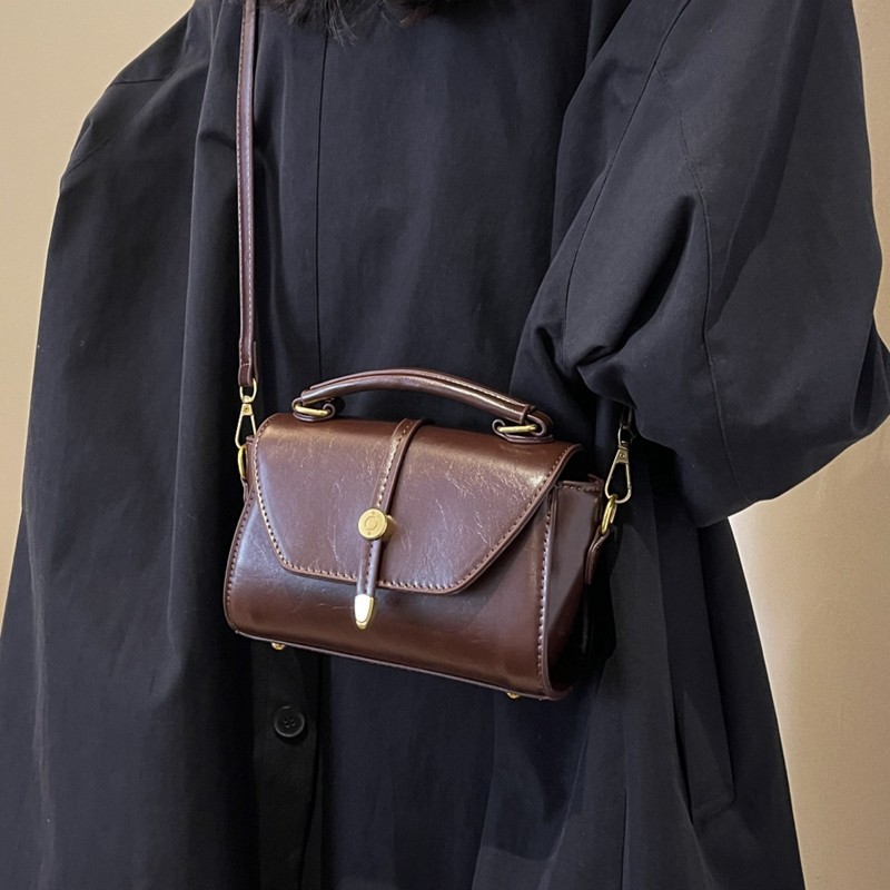 Высококачественная женская сумка, новинка 2025 года, модная ретро универсальная сумка-мессенджер, взрывоопасная супер пожарная портативная маленькая квадратная сумка