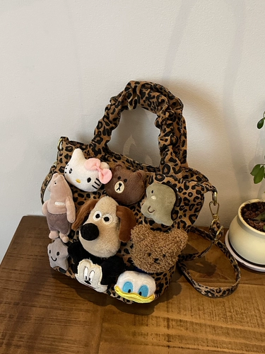 Весенний шоппер, мультяшная портативная сумка