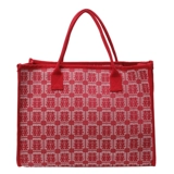 Красная вместительная и большая сумка через плечо для невесты, сумка на одно плечо, китайский стиль