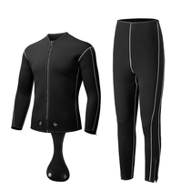 WETSUIT MENs professional warm diving cold wetsuit 3~5MM split semi-dry thickened snorkeling fishing and hunting suit