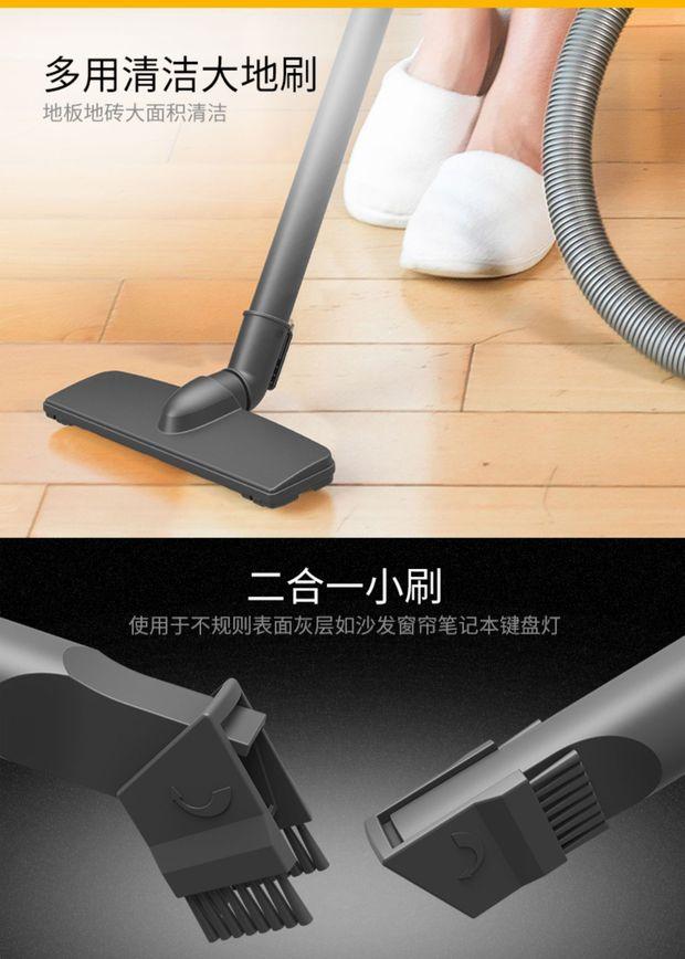 Máy hút bụi gia đình Yili nhỏ công suất cao ngang Máy hút bụi mạnh mẽ câm mini loại cầm tay - Máy hút bụi robot hút bụi lau nhà loại nào tốt