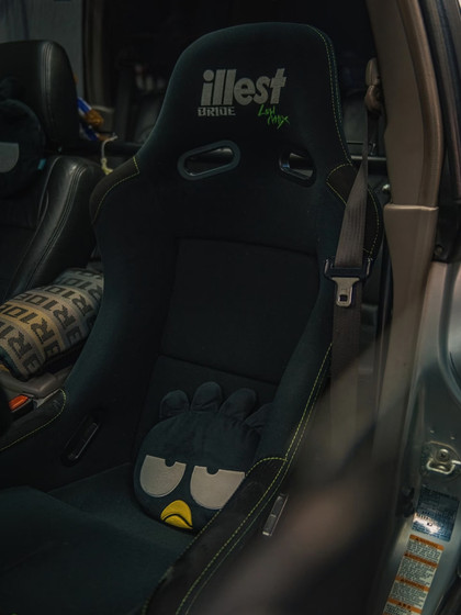 Co-Branded New Bride&Illest Car Seat Integrated Lightweight Fiberglass Bucket Seat Modified Racing Seat