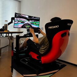 Conspit Gt Lite F1 Simulator Racing Seat Modified Recaro Bucket Seat Vr Game E-Sports Seat
