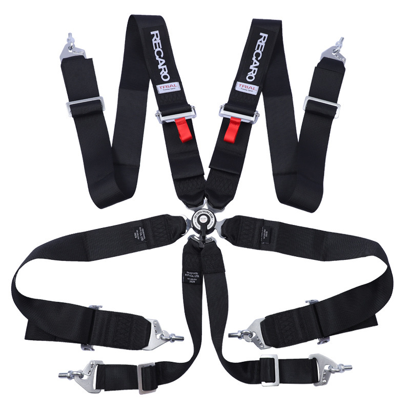 High-End Five-Point Safety Belt Recaro Racing Modified Sparco Safety Belt Car Shoulder Protector Limiter