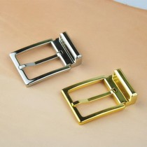 New pure brass fabric belt buckle male and lady 35mm luxury belt headhead accessories finished belt