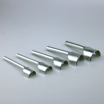 New product old John leather carving art tool belt tail cut semi - round punch 20mm to 40mm