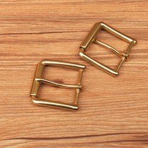 Belt buckle pin type belt buckle alloy material copper color wheel buckle high quality 38mm belt pin buckle