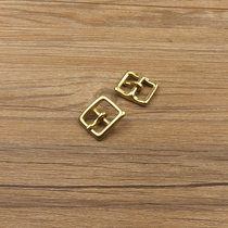 Bag hardware buckle belt buckle pin pin buckle environmental protection brass pin belt buckle 13mm pure copper small size Japanese buckle