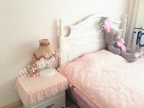 Light Pink Lace Princess Wind Bed Head Cabinet Towels Hood Dust Resistant Furniture Curtain Assorted to make new listings