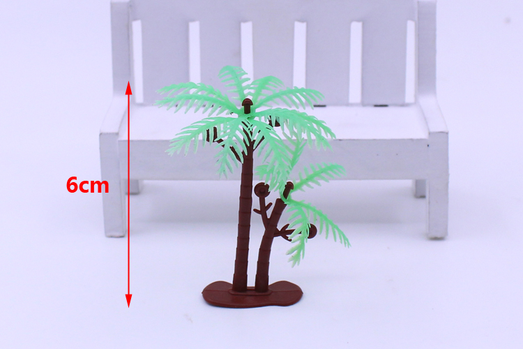 3D Cảnh Bãi biển Đại dương Bánh trang trí Búp bê Dừa nướng Khuôn tráng miệng Trang sức Phụ kiện mua búp bê và phụ kiện