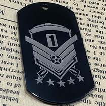 Identity tags engraving name tags customized soldier information tags identification tags security tags officer tags personalized customization
