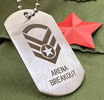 Identity card customized dark zone breakout master rank card information identification card name card game peripheral free engraving